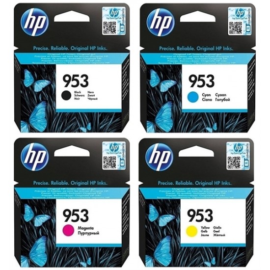 HP nr.953 (BK-C-M-Y) - Original komplet kartuš