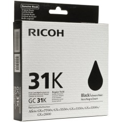 Ricoh GC31BK (405688) (črna) - Original gel kartuša