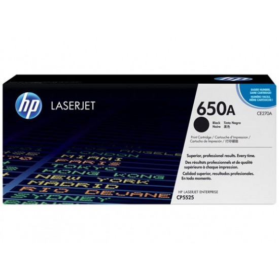 HP CE270A 650A (črna) - Original toner