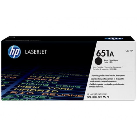 HP CE340A - 651A (črna) - Original toner