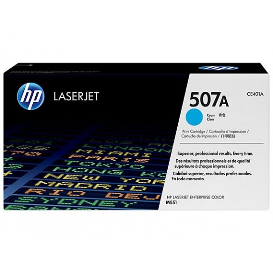 HP CE401A - 507A (modra) - Original toner