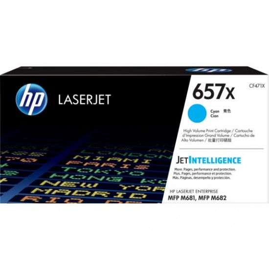 HP CF471X 657X (modra) - Original toner