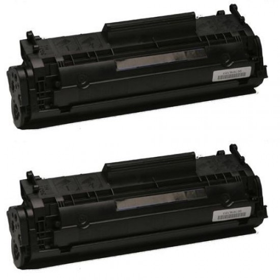 HP Q2612A2K (črna) dvojno pakiranje - Kompatibilen komplet tonerjev