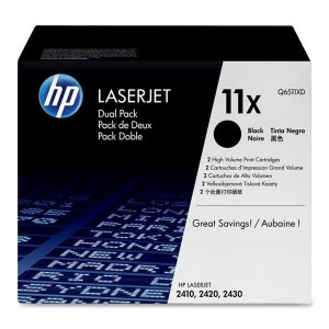 HP Q6511XD (črna) dvojno pakiranje - Original toner