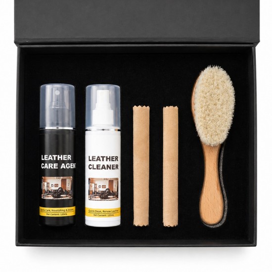 ASTARIJA Premium set za čiščenje in nego usnja