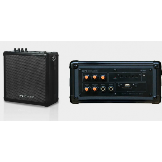 PURE ACOUSTICS MCP-50 - Prenosni karaoke zvočnik