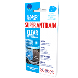 Nanoprotech trajna zaščita steklenih površin z nanotehnologijo Super Antirain