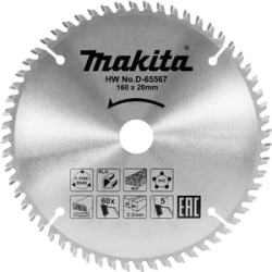 MAKITA D-65567 - Žagin list TCT