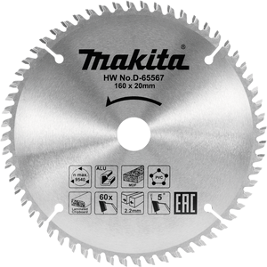 MAKITA D-65632 - Žagin list TCT