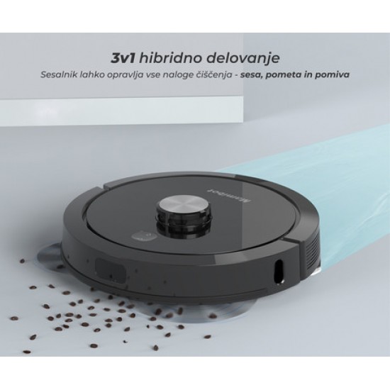 MAMIBOT EXVAC900S črn - Robotski sesalnik