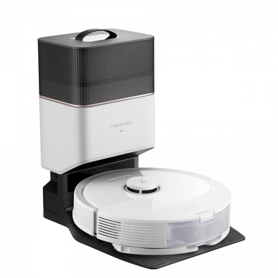 ROBOROCK Q8 MAX+ bela - Robotski sesalnik s samopraznilno postajo