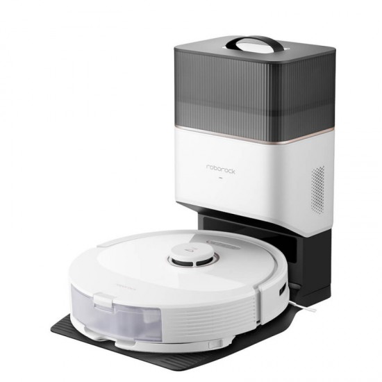 ROBOROCK Q8 MAX+ bela - Robotski sesalnik s samopraznilno postajo