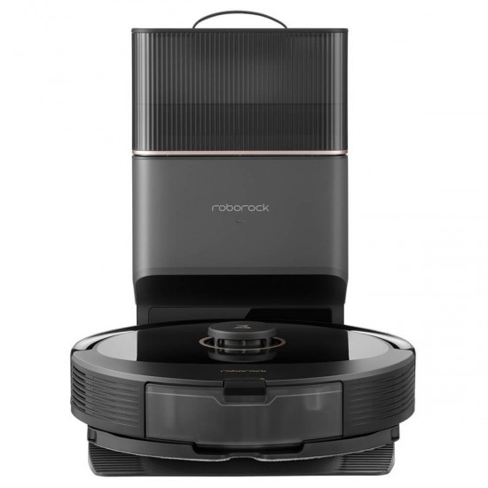 ROBOROCK Q8 MAX+ črna - Robotski sesalnik s samopraznilno postajo