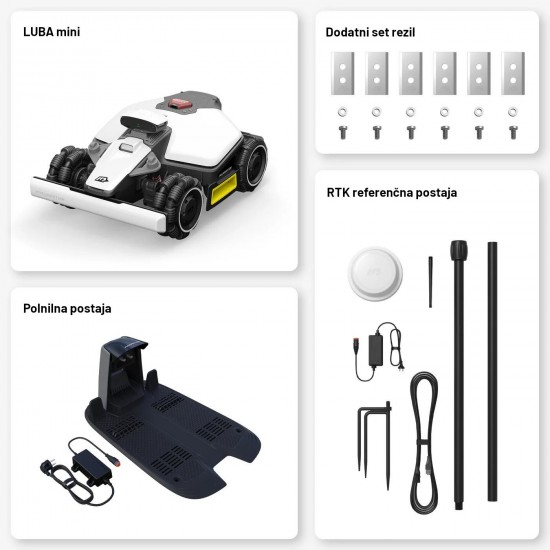 LUBA mini 1500 AWD - Robotska kosilnica