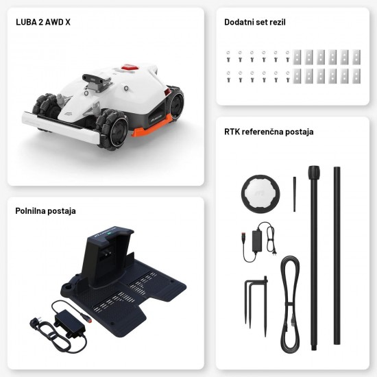 LUBA 2 3000 X AWD - Robotska Kosilnica