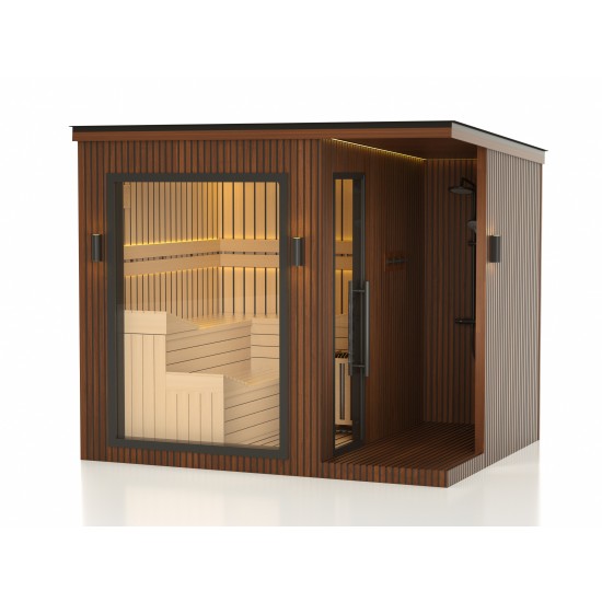 JJSPA ZEN CUBE ELEGANCE - Zunanja finska savna