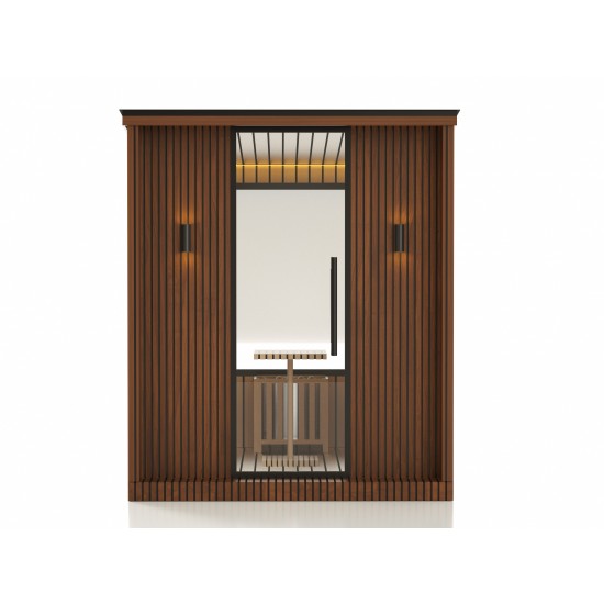 JJSPA ZEN CUBE HYBRID CLASSIC - Zunanja kombinirana savna