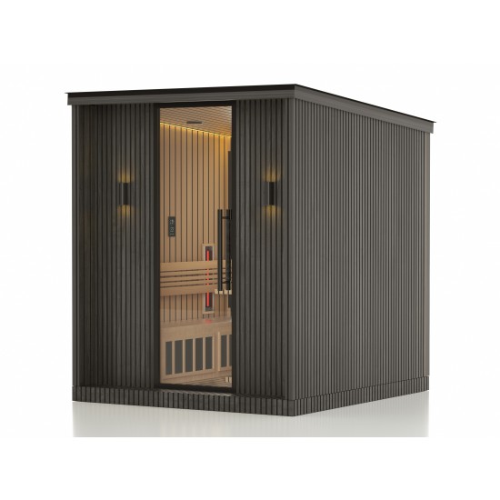 JJSPA ZEN CUBE HYBRID CLASSIC - Zunanja kombinirana savna