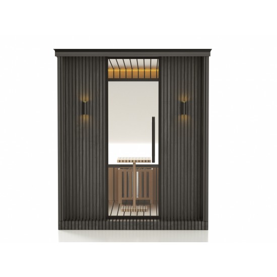 JJSPA ZEN CUBE HYBRID CLASSIC - Zunanja kombinirana savna