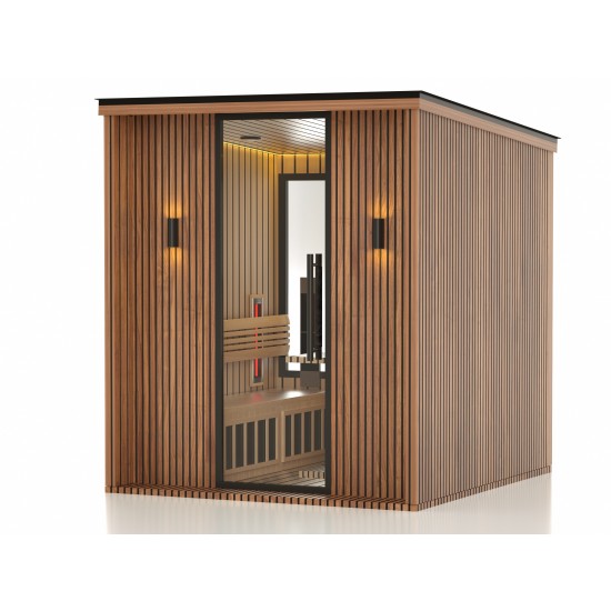JJSPA ZEN CUBE HYBRID CLASSIC - Zunanja kombinirana savna