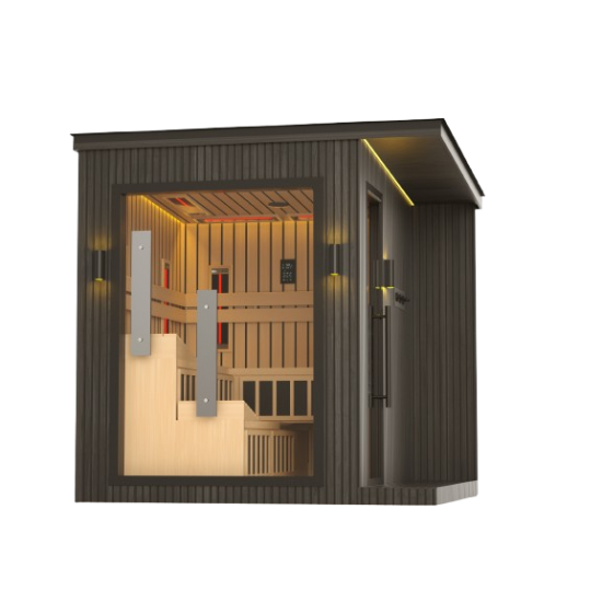 JJSPA ZEN CUBE HYBRID COMFORT - Zunanja kombinirana savna