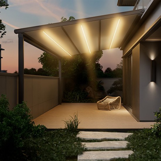 JJSPA EasyGlide - Pergola s pomično streho