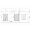 HUUM Core Wall Combi Mini - Električna peč za savno, 3,6 kW