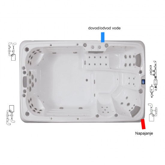 JJSPA Beta 6151 - Protitočno plavalni bazen