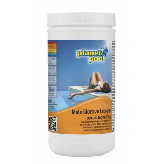 CHEMOFORM - Male klorove tablete 1 kg - počas.