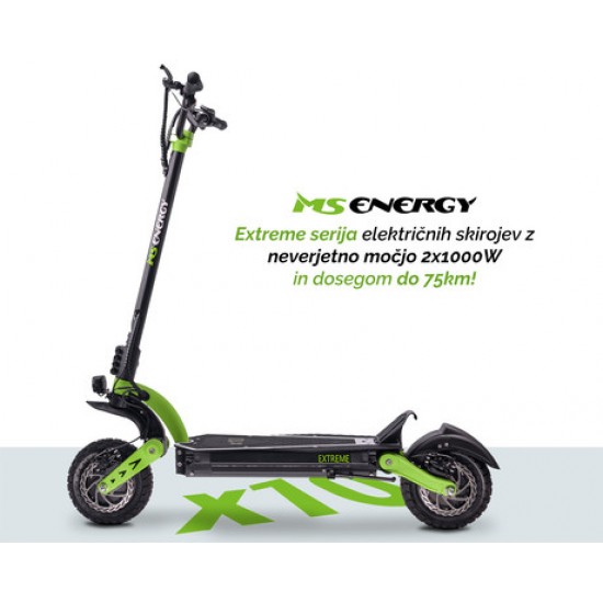 MS ENERGY ES-x10-BGR - Električni skiro