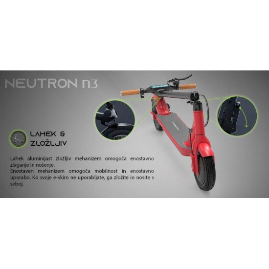 MS Energy Neutron N3 - Električni skiro