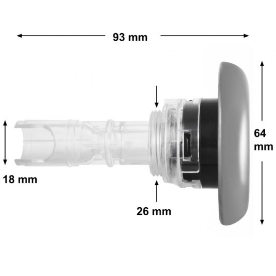 LVJ 2,5" curek - Crystal Roto