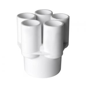 2" F razdelilnik, 5 priključkov 3/4" F