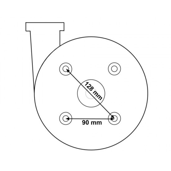 Črpalka LX Whirlpool DH1.0 mokri konec