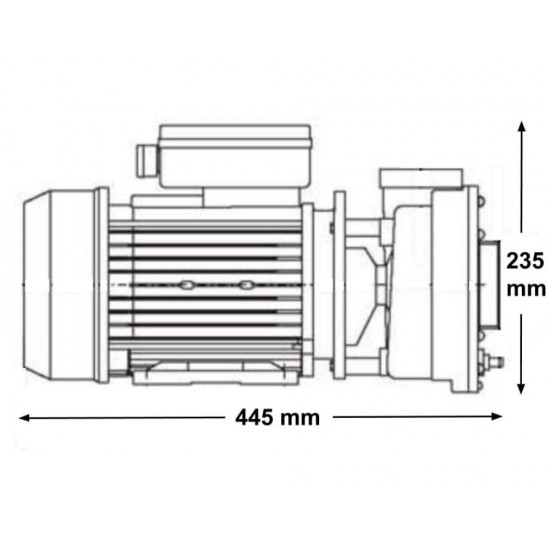 LX Whirlpool WP200-II 2-stopenjska črpalka