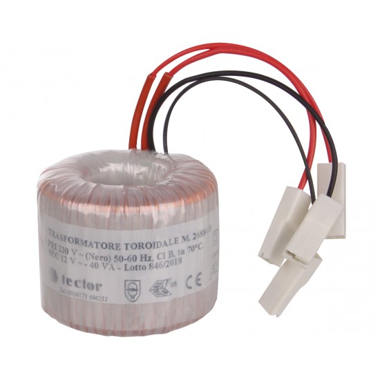 230V-12V 40VA transformator