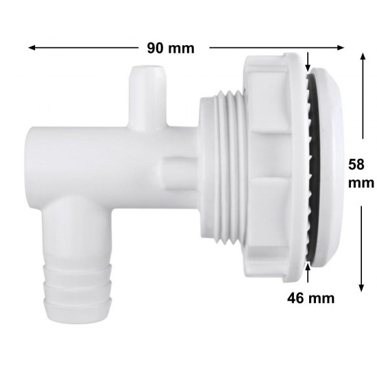LVJ 2,5" jet vtičnica