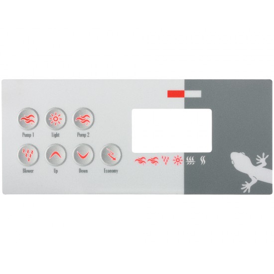 Gecko TSC-8 7-gumbna prekrivna tipkovnica