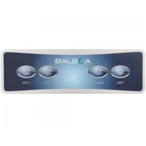 Balboa VX40D prekrivalo, 4 gumbi