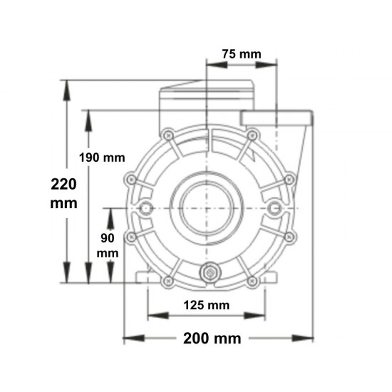 Enohitrostna črpalka LX Whirlpool LP300
