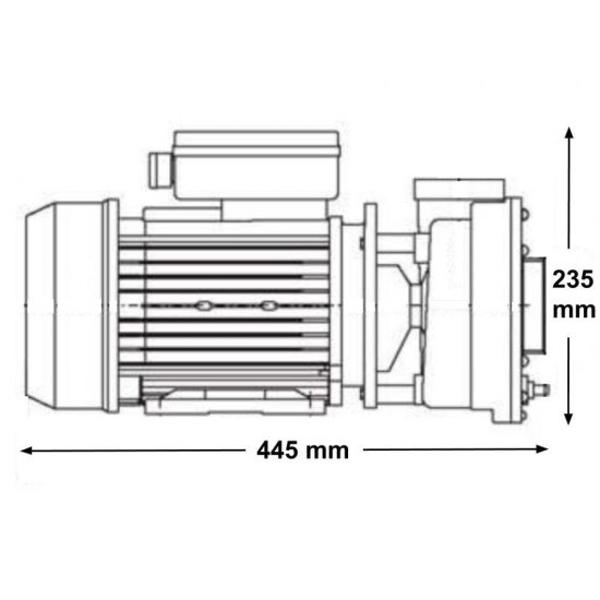 LX Whirlpool WP250-II 2-stopenjska črpalka