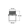 Adapter 1" F na 1" MPT