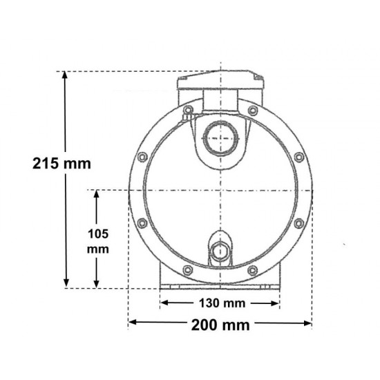 Enohitrostna črpalka LX Whirlpool BJZ150, 1,33 KM