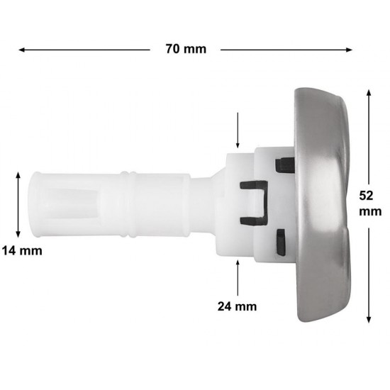 Usmerjeni curek Jazzi 2" Dream Maker