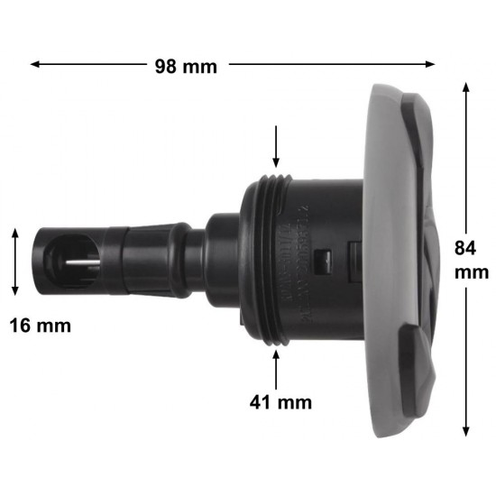 Rising Dragon 3" jet - Roto Pepper Leaf