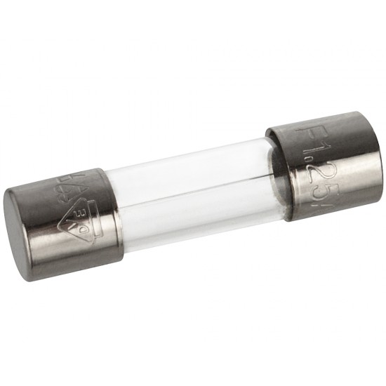 1,25 A, varovalka tipa F