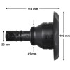 Rising Dragon 4" jet - Multi-Port Twin Pulse