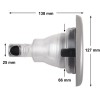Rising Dragon 5" jet - Directional Inox