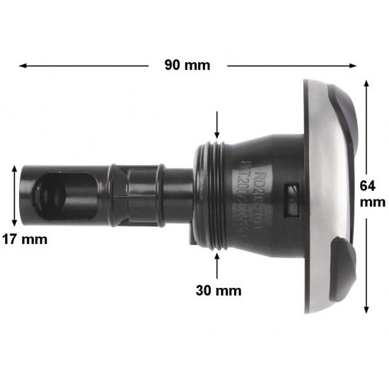 Rising Dragon 2,5" jet - Directional Pepper Leaf