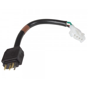 HydroQuip AMP na mini J&J adapterski kabel - 2-stopenjska črpalka tipa 2